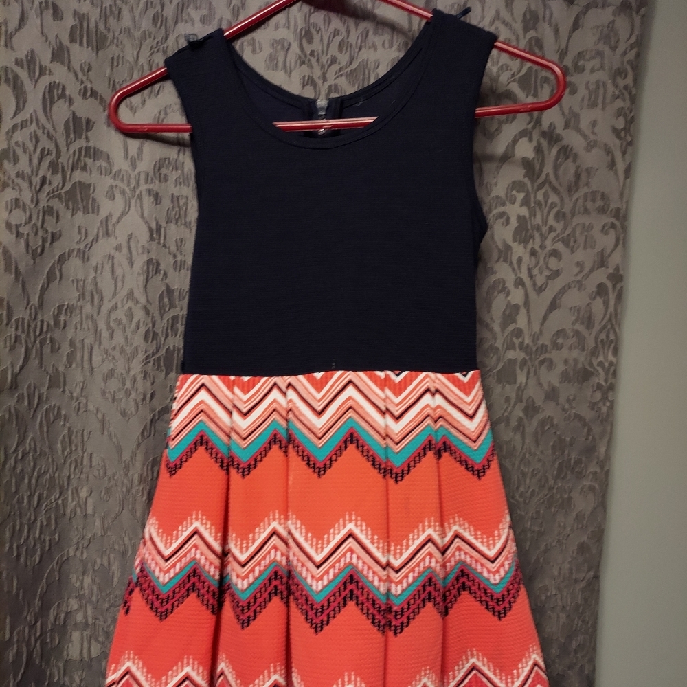 Child's dress with lining in skirt.